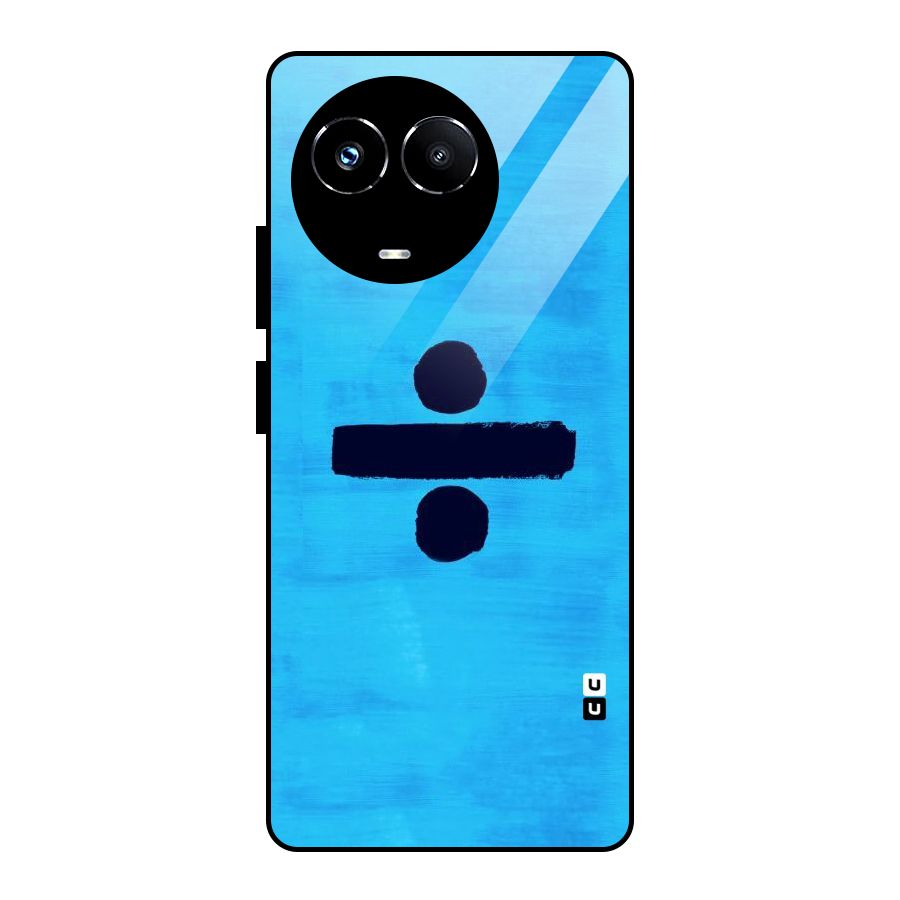 Math And Blue Glass Back Case for Realme Narzo 60X