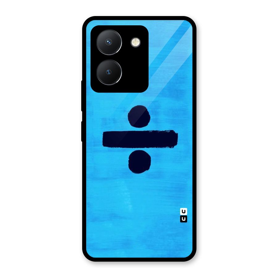 Math And Blue Glass Back Case for Vivo Y36