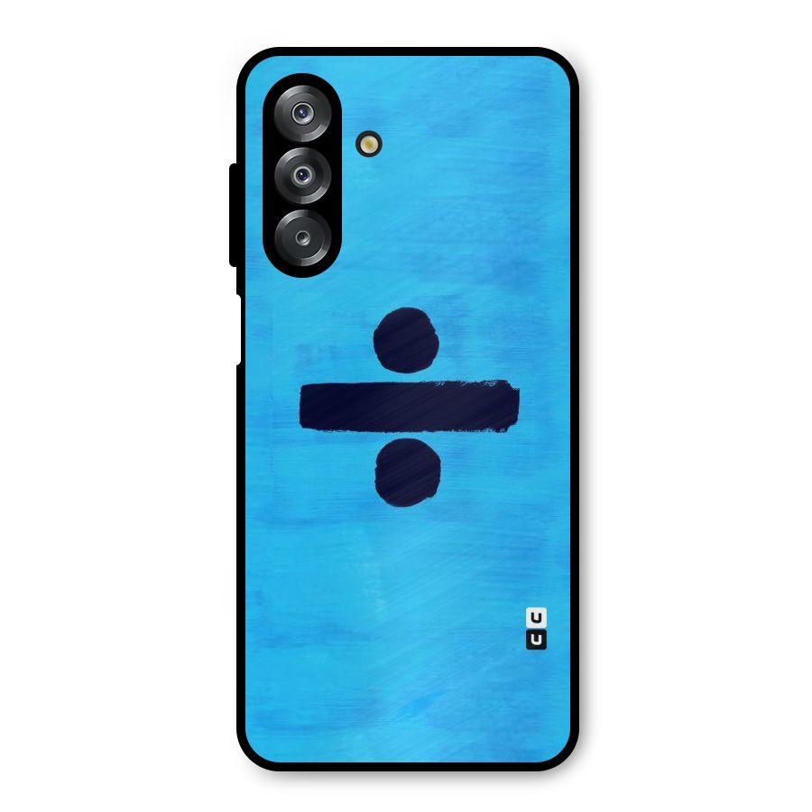 Math And Blue Metal Back Case for Galaxy A26