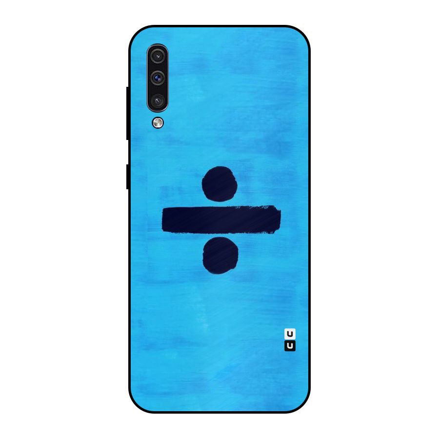 Math And Blue Metal Back Case for Galaxy A30s