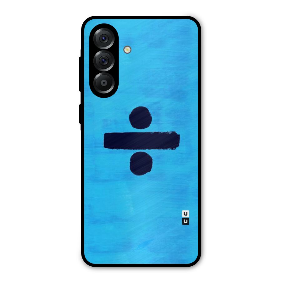 Math And Blue Metal Back Case for Galaxy A36