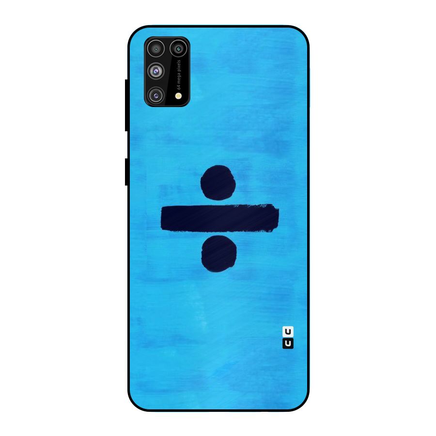 Math And Blue Metal Back Case for Galaxy F41