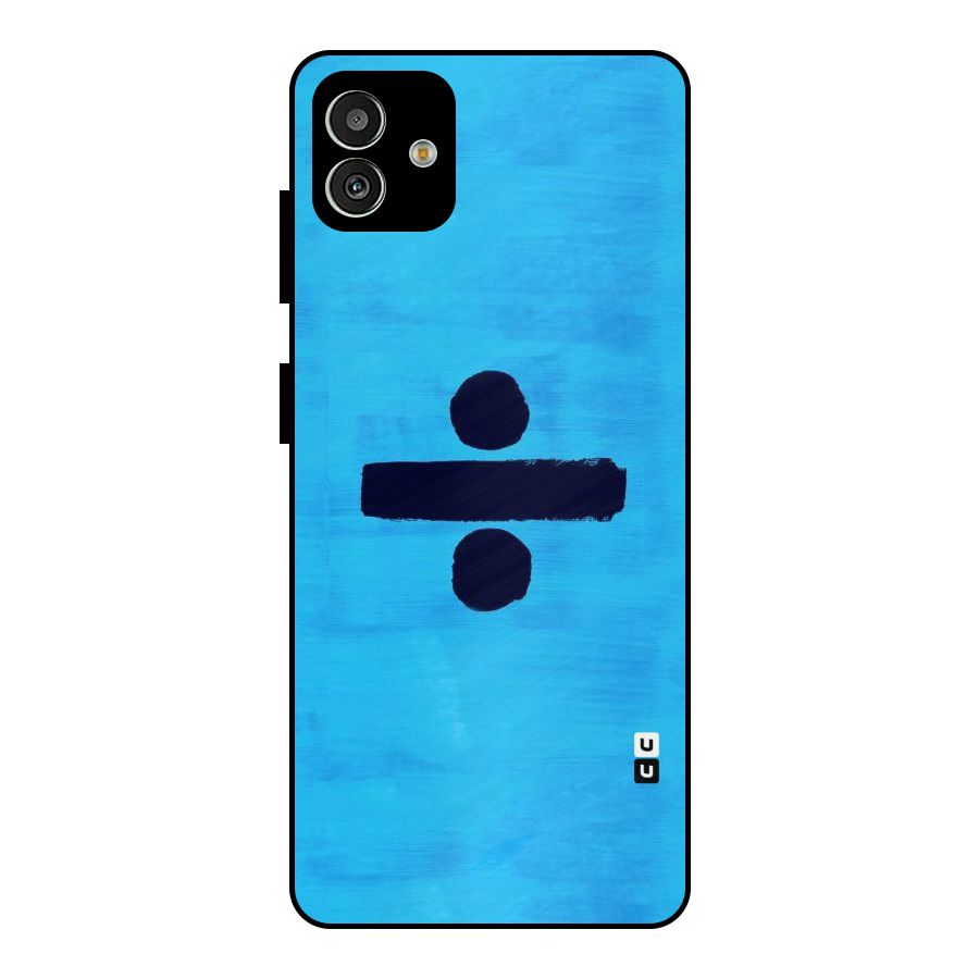 Math And Blue Metal Back Case for Galaxy M13 5G