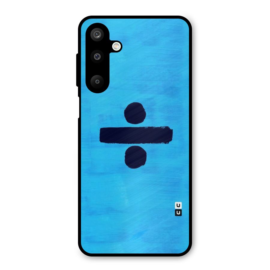 Math And Blue Metal Back Case for Galaxy M16