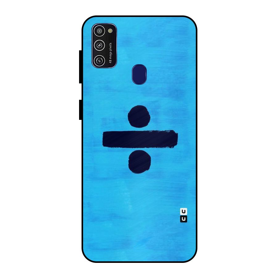 Math And Blue Metal Back Case for Galaxy M21