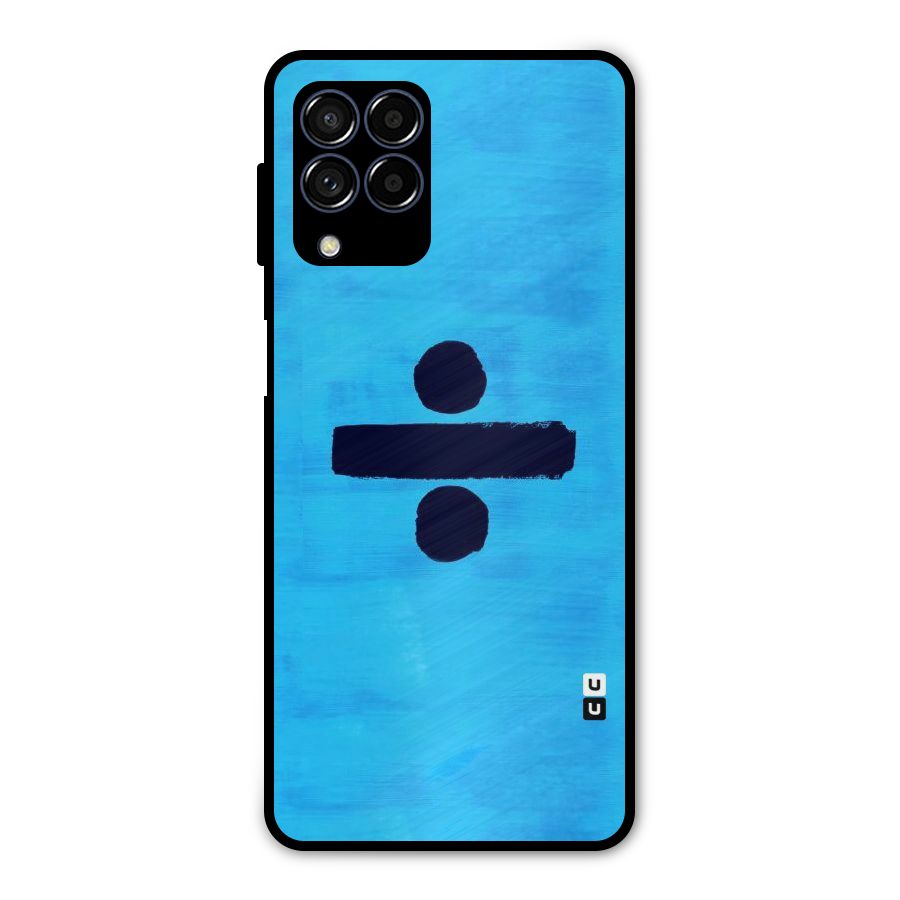 Math And Blue Metal Back Case for Galaxy M53 5G