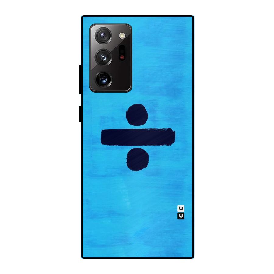 Math And Blue Metal Back Case for Galaxy Note 20 Ultra 5G