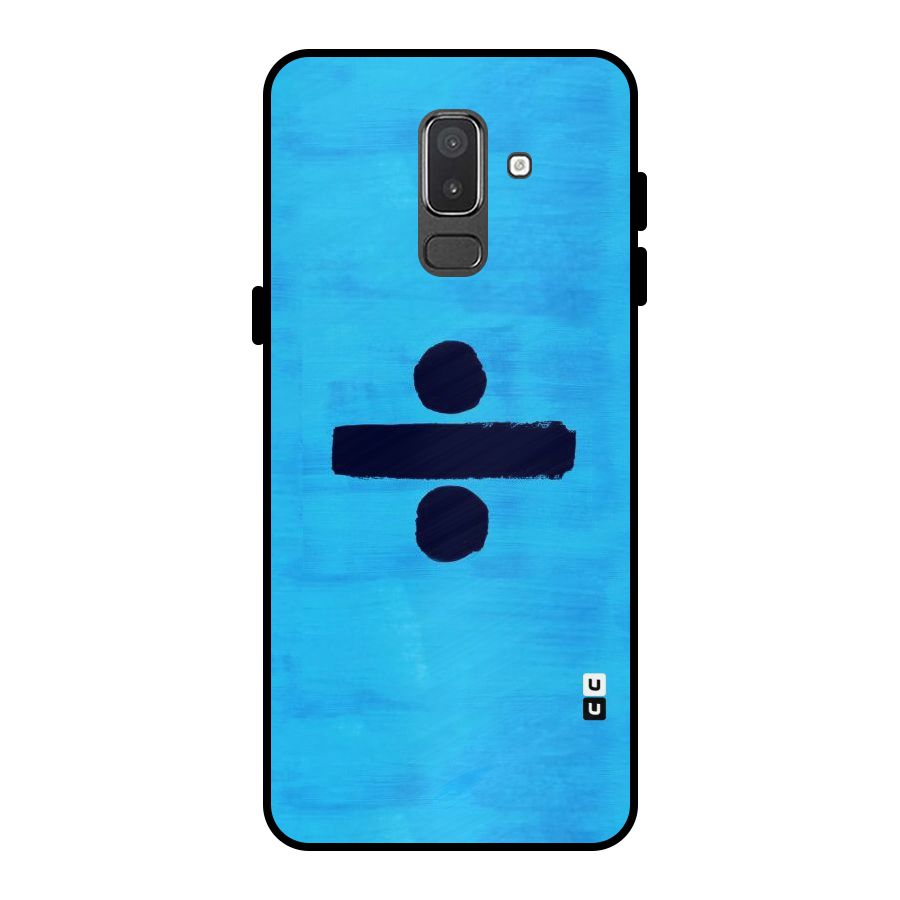 Math And Blue Metal Back Case for Galaxy On8 (2018)