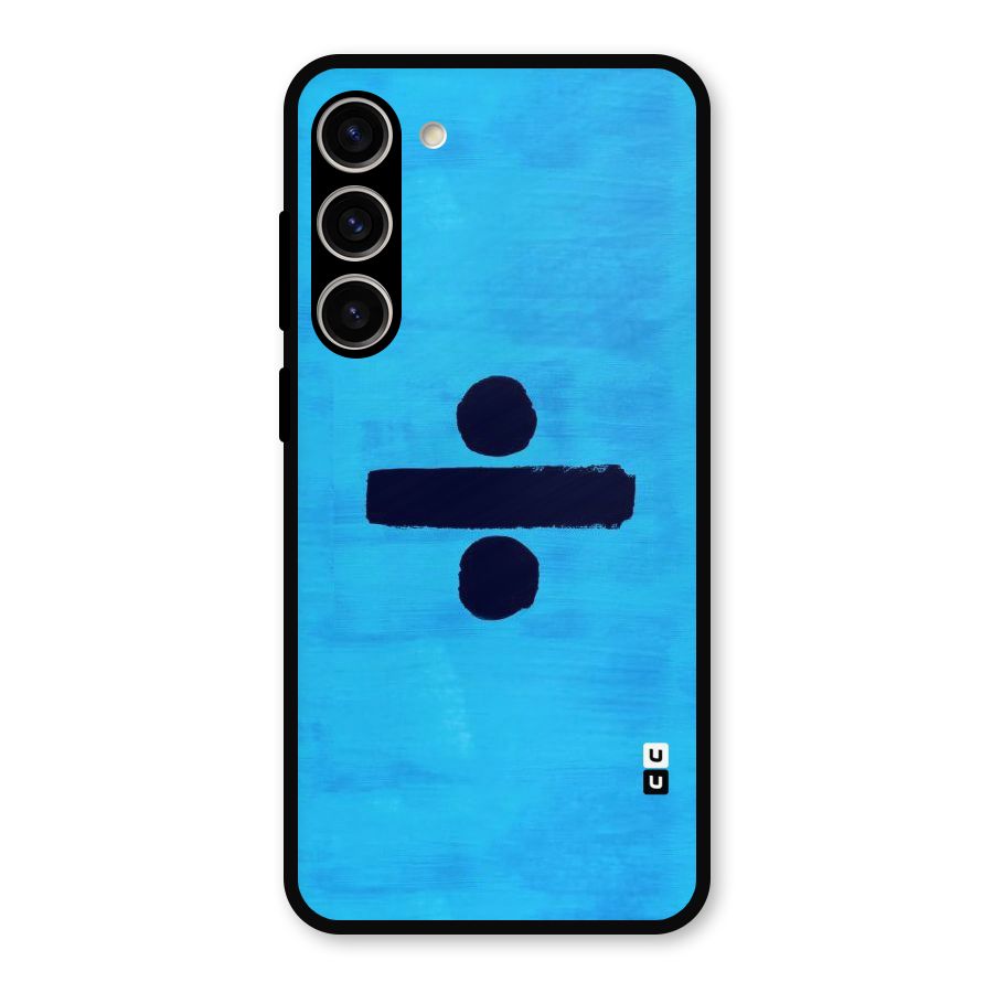 Math And Blue Metal Back Case for Galaxy S23 Plus