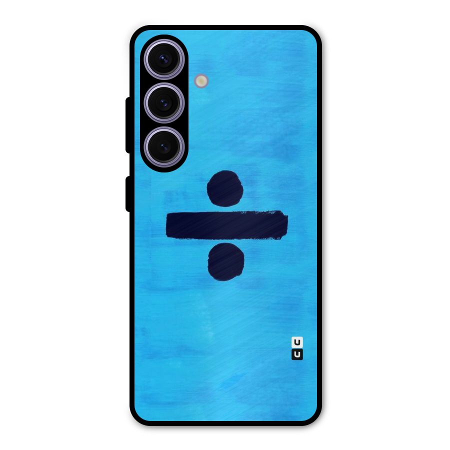Math And Blue Metal Back Case for Galaxy S24