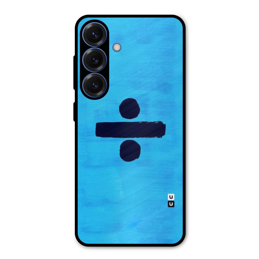 Math And Blue Metal Back Case for Galaxy S25