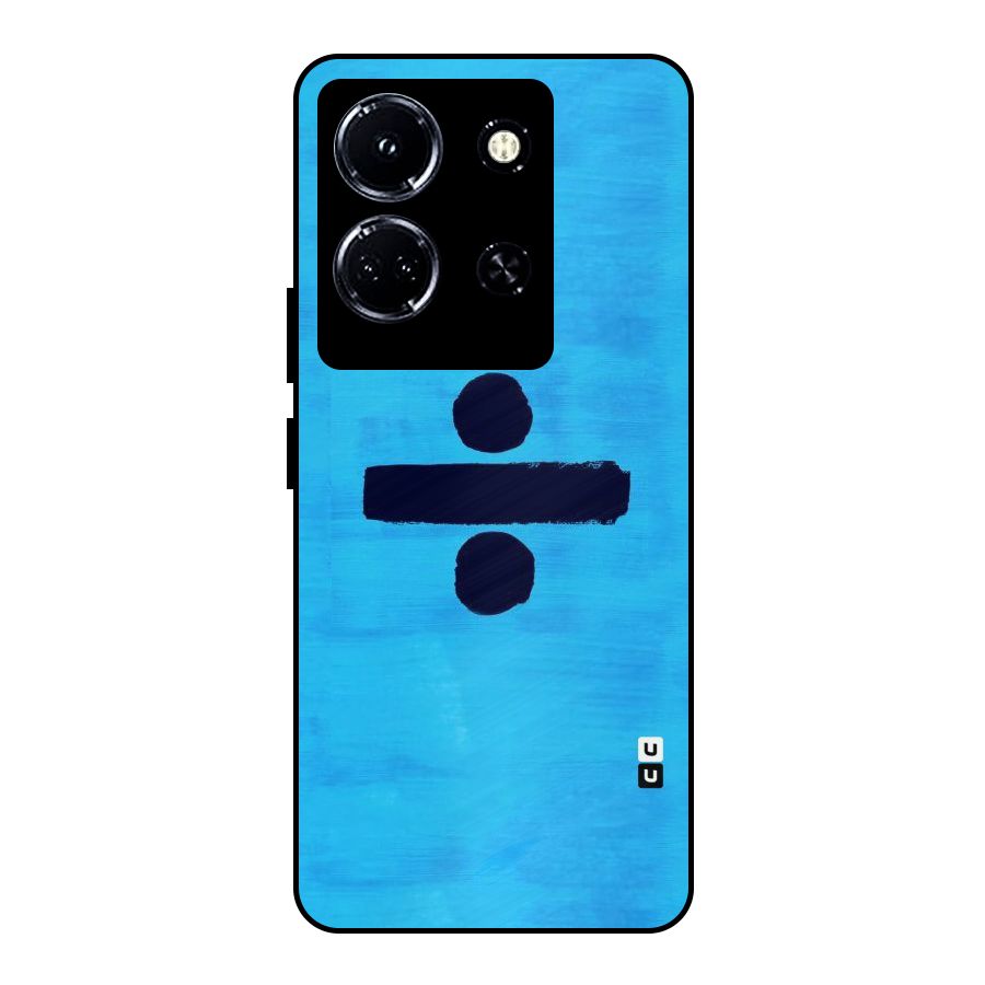 Math And Blue Metal Back Case for Infinix Note 30 5G