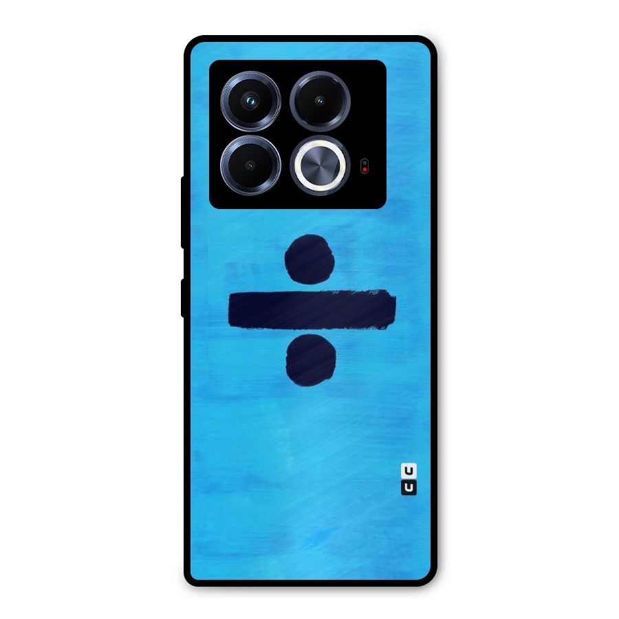 Math And Blue Metal Back Case for Infinix Note 40 5G