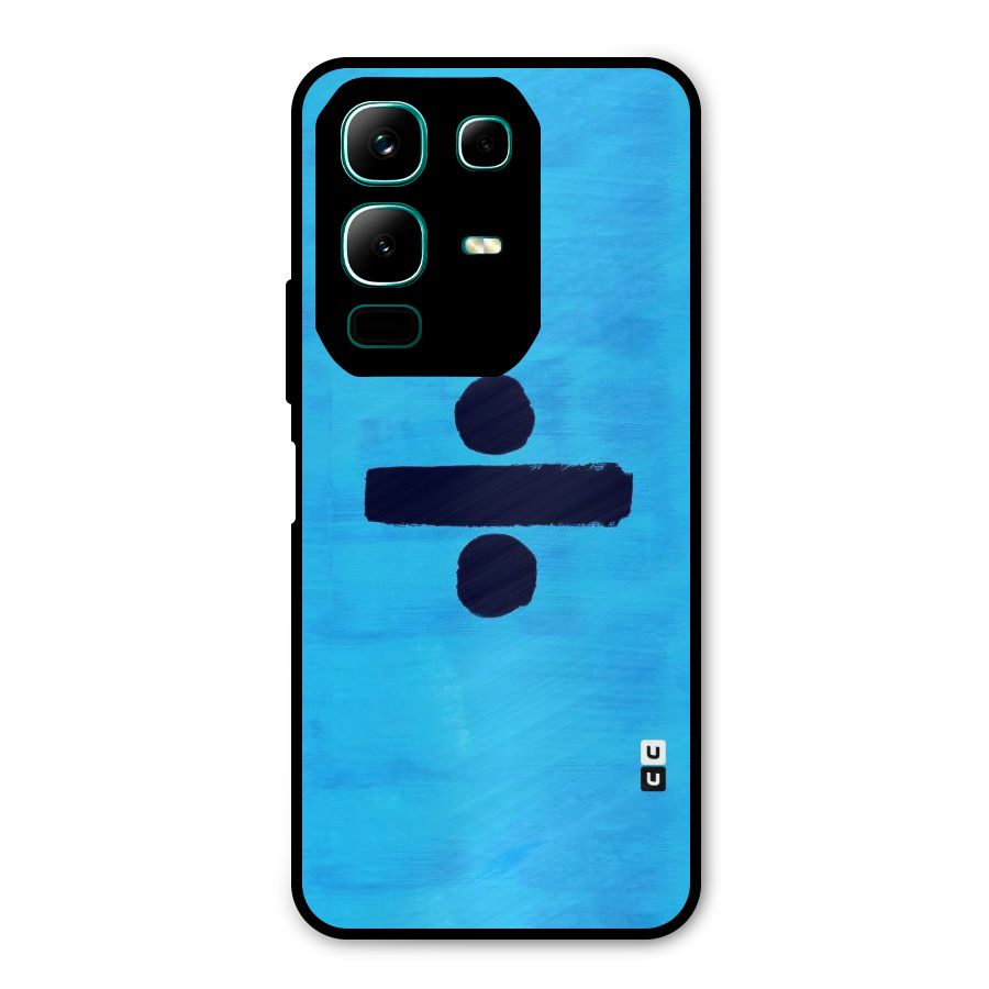 Math And Blue Metal Back Case for Infinix Note 50x