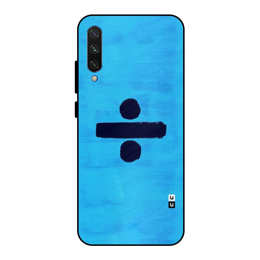 Math And Blue Metal Back Case for Mi A3