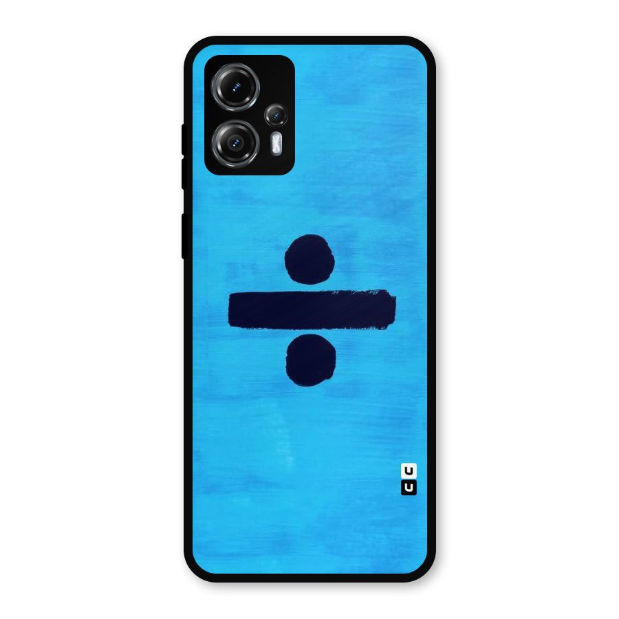 Math And Blue Metal Back Case for Moto G13