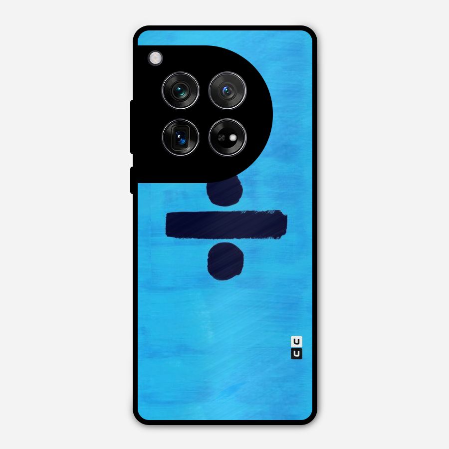 Math And Blue Metal Back Case for OnePlus 12