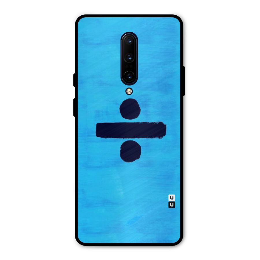 Math And Blue Metal Back Case for OnePlus 7 Pro