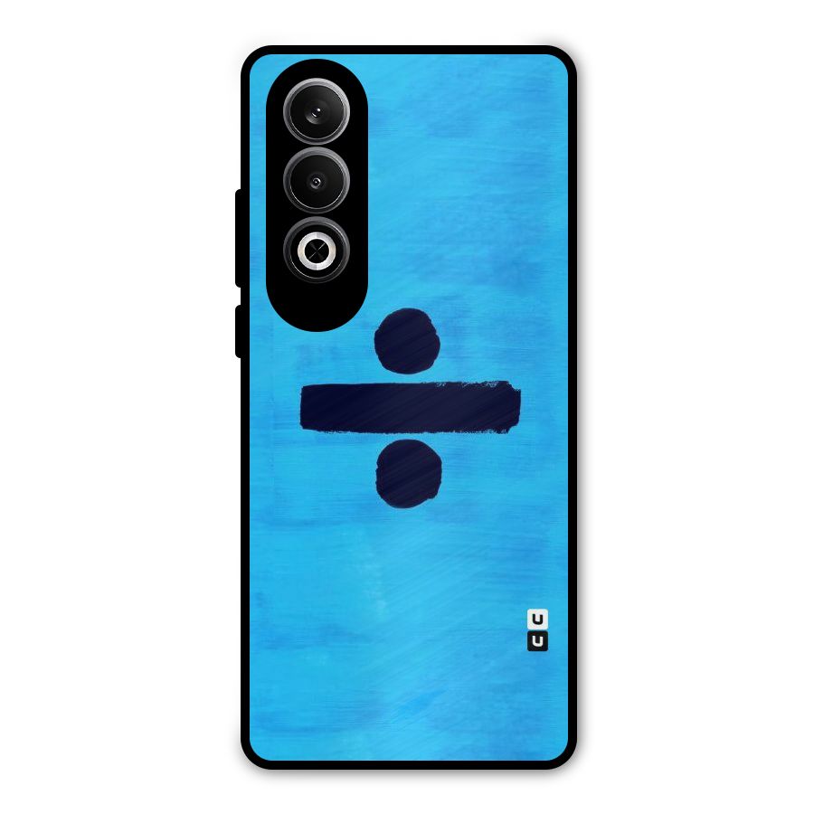 Math And Blue Metal Back Case for OnePlus Nord CE4