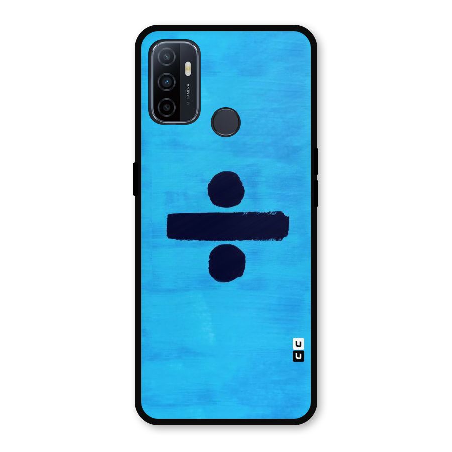 Math And Blue Metal Back Case for Oppo A53