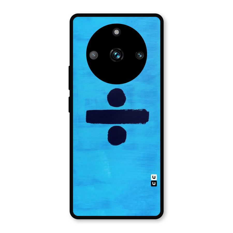 Math And Blue Metal Back Case for Realme 11 Pro