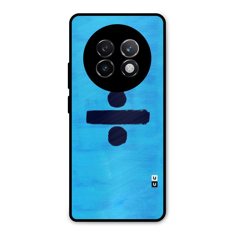 Math And Blue Metal Back Case for Realme 13 Plus