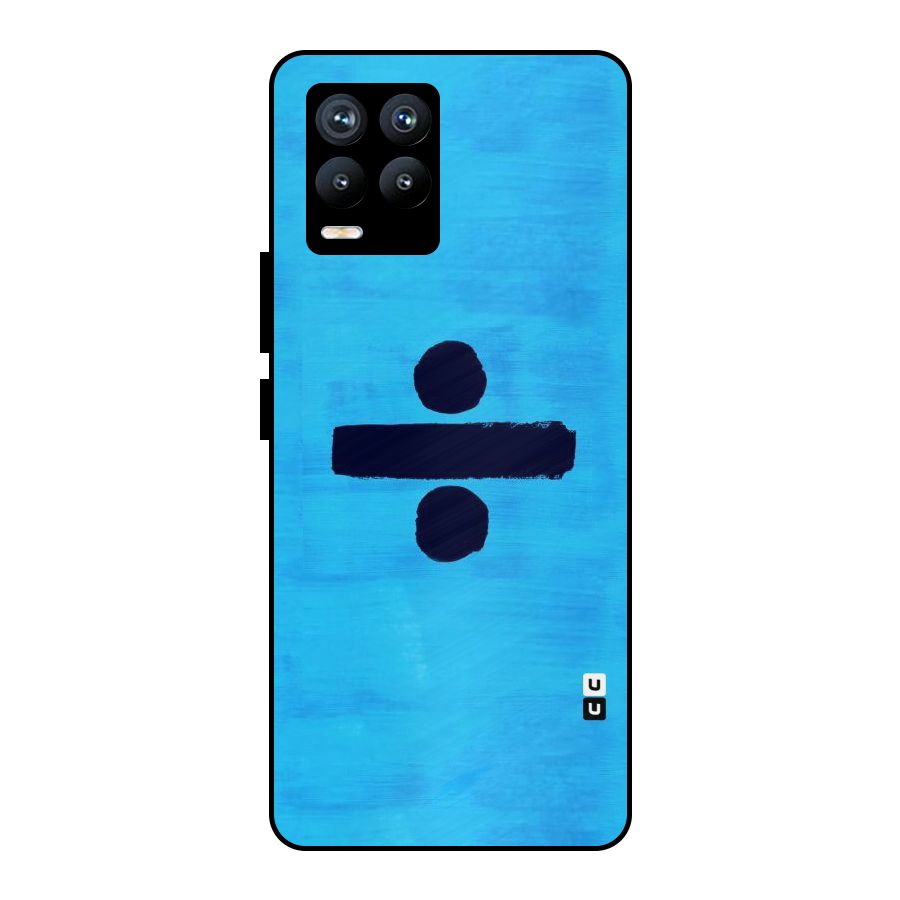 Math And Blue Metal Back Case for Realme 8 Pro