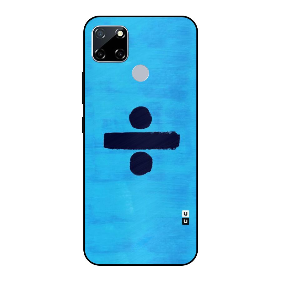 Math And Blue Metal Back Case for Realme Narzo 20