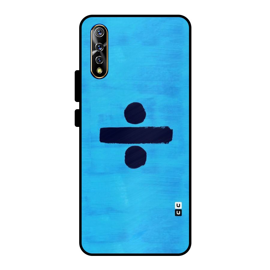 Math And Blue Metal Back Case for Vivo S1