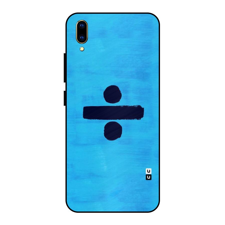 Math And Blue Metal Back Case for Vivo V11 Pro
