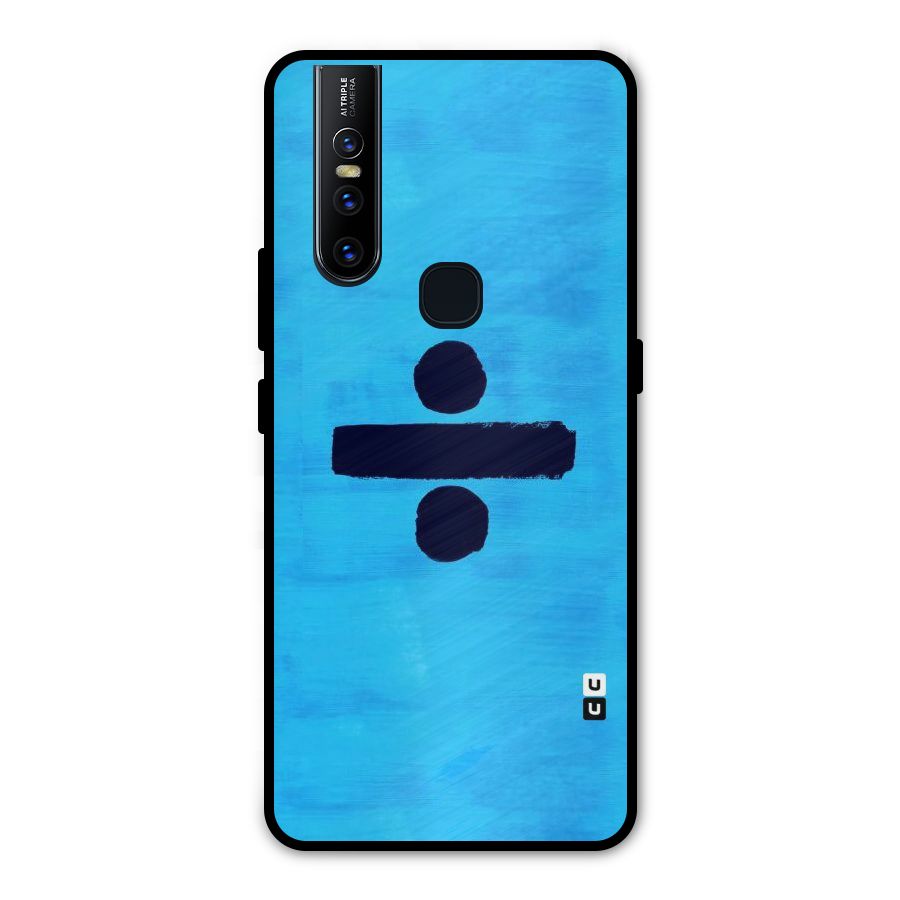 Math And Blue Metal Back Case for Vivo V15