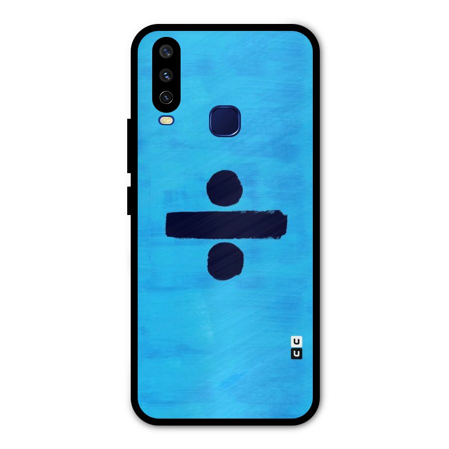 Math And Blue Metal Back Case for Vivo V17