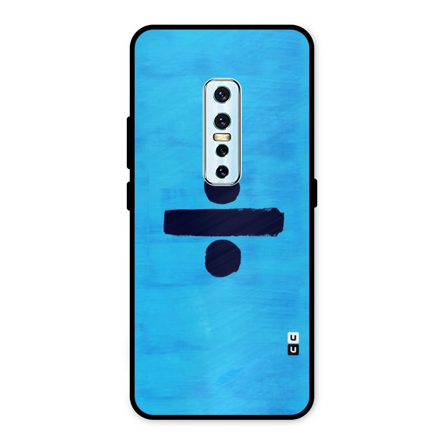 Math And Blue Metal Back Case for Vivo V17 Pro