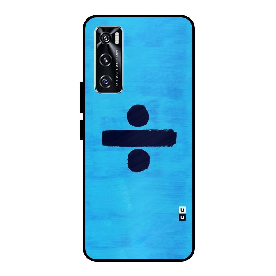 Math And Blue Metal Back Case for Vivo V20 SE