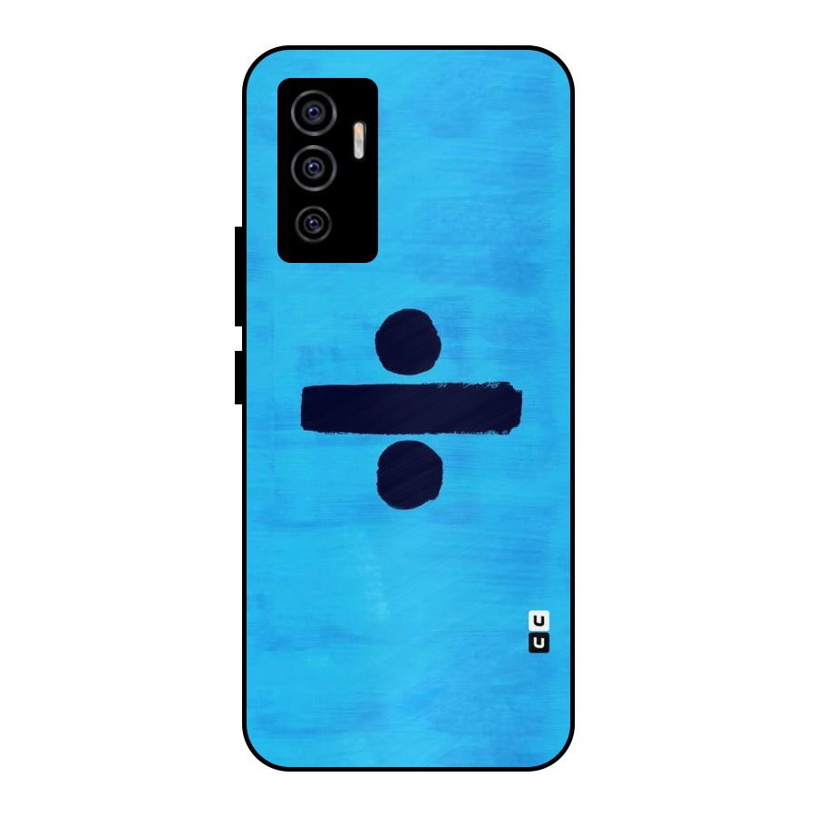 Math And Blue Metal Back Case for Vivo V23e