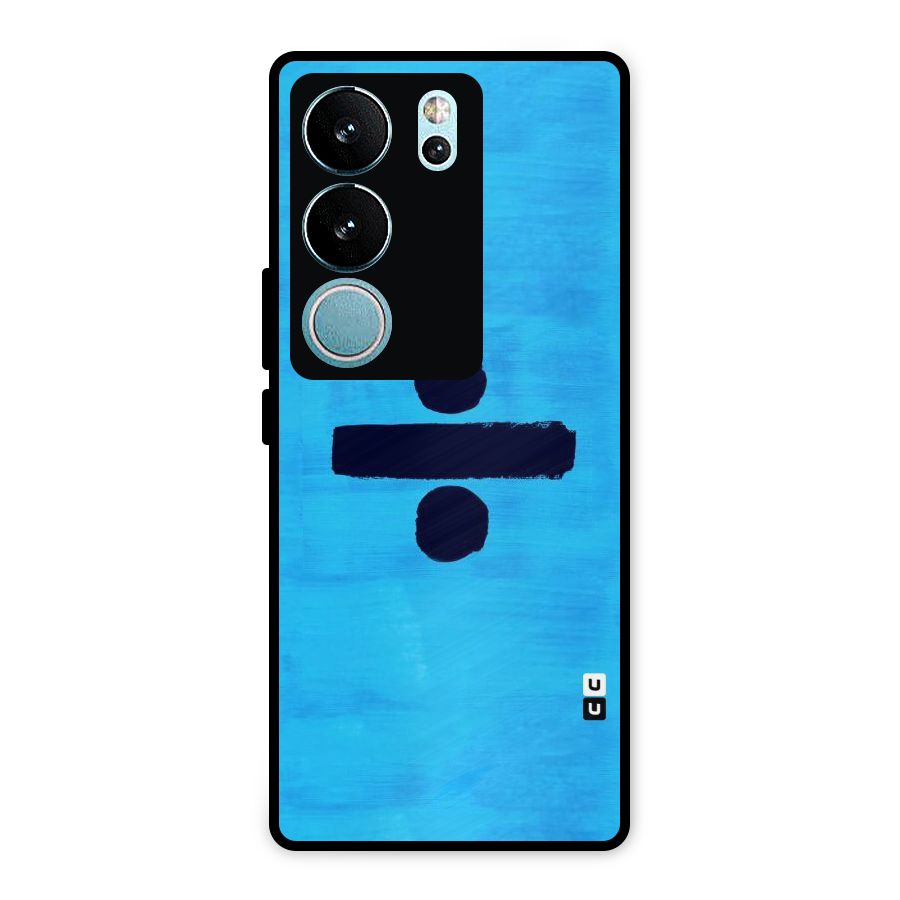 Math And Blue Metal Back Case for Vivo V29