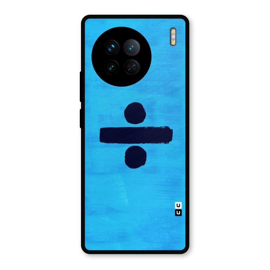 Math And Blue Metal Back Case for Vivo X90