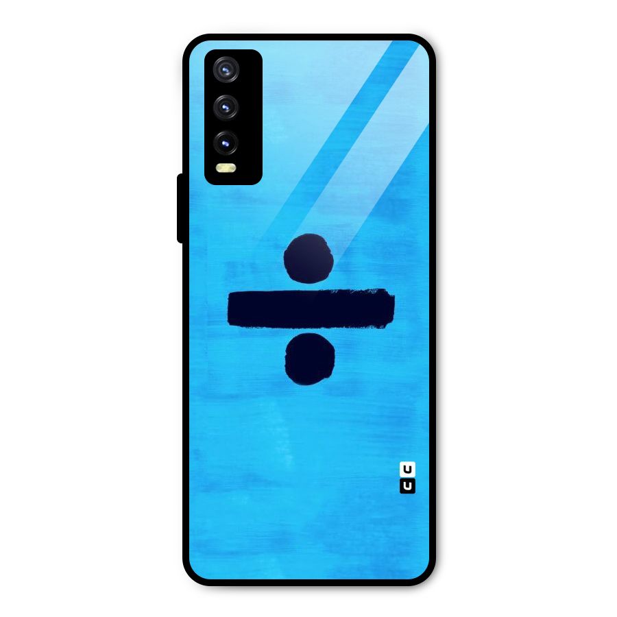 Math And Blue Metal Back Case for Vivo Y20