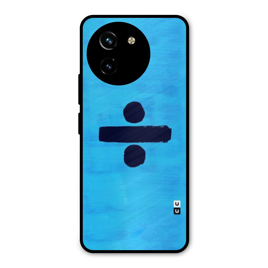 Math And Blue Metal Back Case for Vivo Y200i