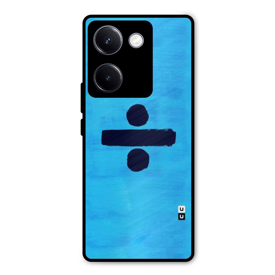 Math And Blue Metal Back Case for Vivo Y300 Plus