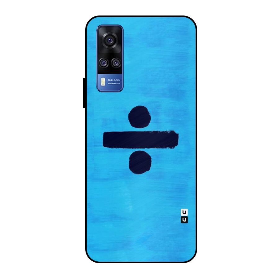 Math And Blue Metal Back Case for Vivo Y51