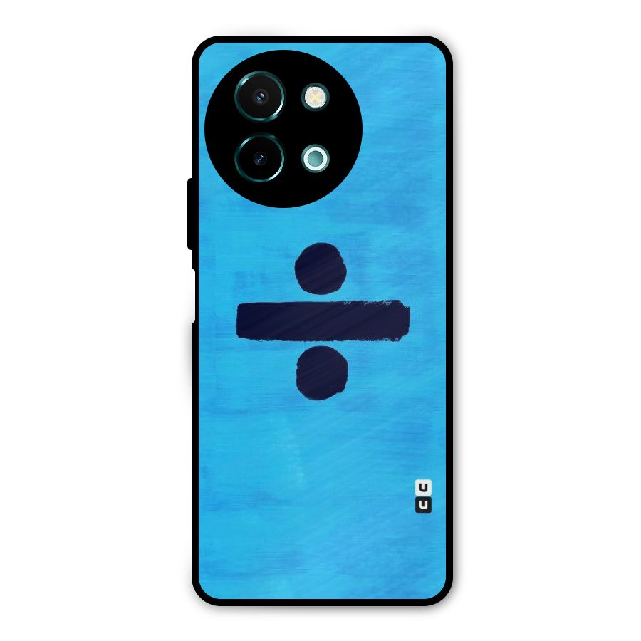 Math And Blue Metal Back Case for Vivo Y58