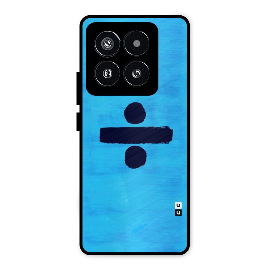 Math And Blue Metal Back Case for Xiaomi 14 Pro