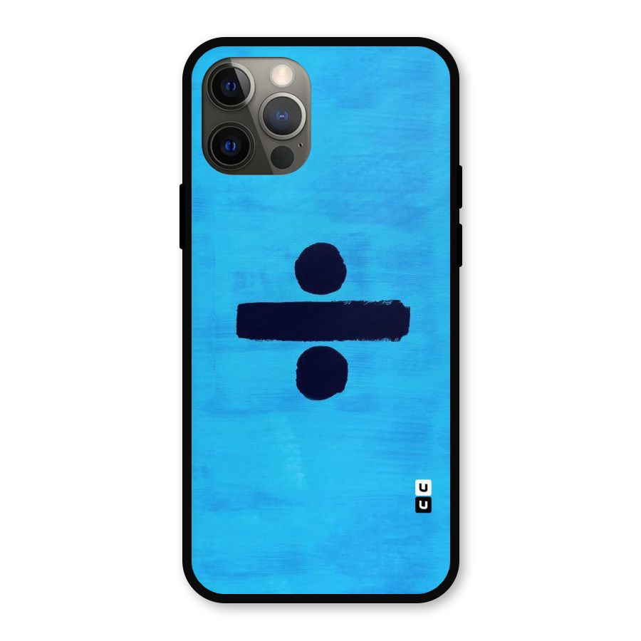 Math And Blue Metal Back Case for iPhone 12 Pro