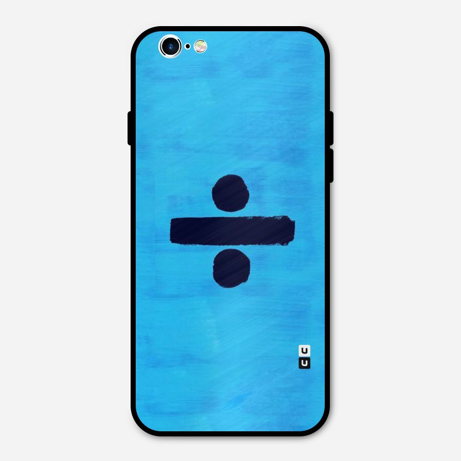 Math And Blue Metal Back Case for iPhone 6 6s