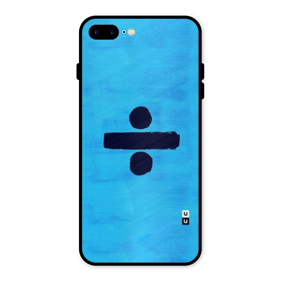 Math And Blue Metal Back Case for iPhone 8 Plus