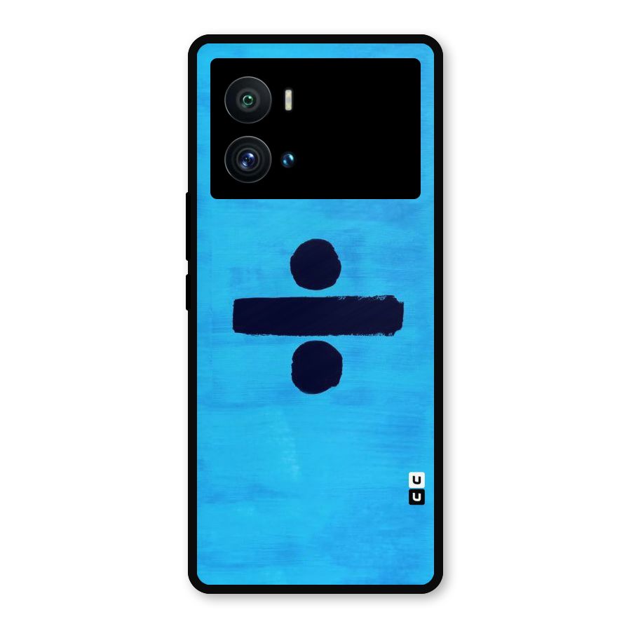 Math And Blue Metal Back Case for iQOO 9 Pro