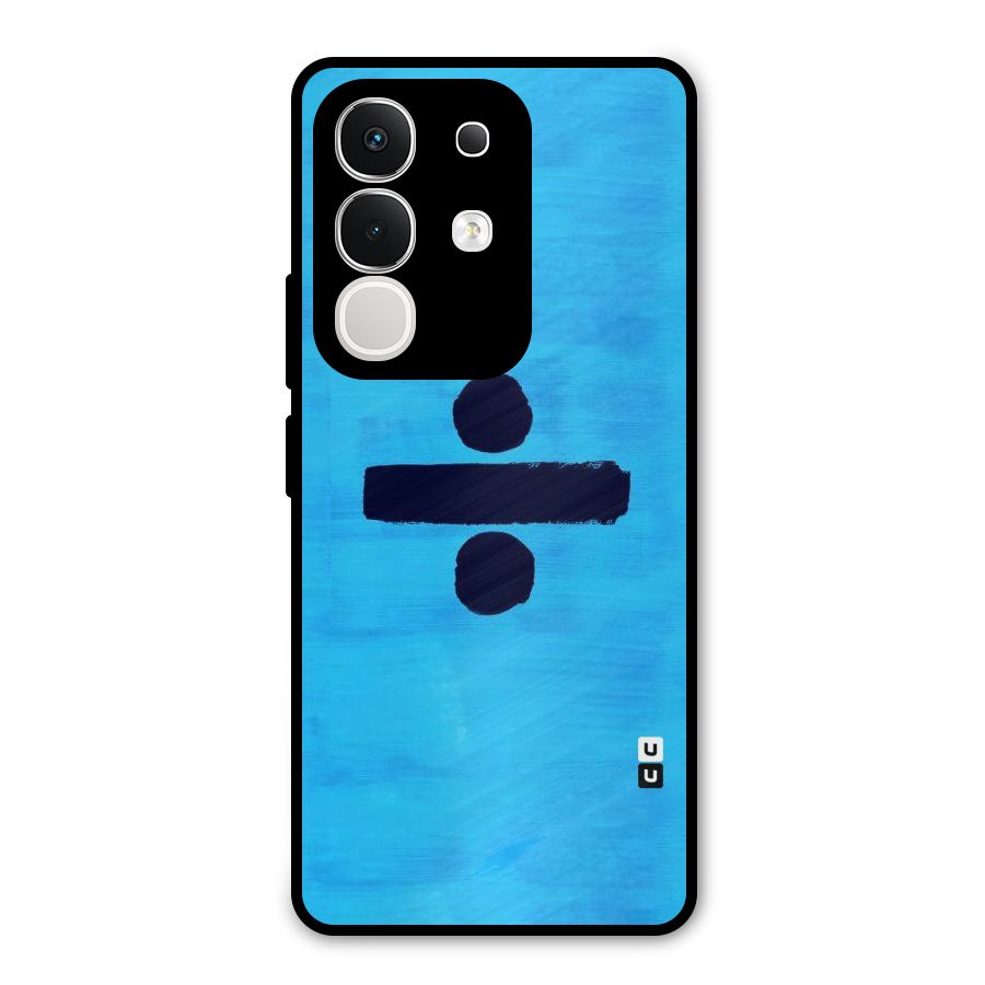 Math And Blue Metal Back Case for iQOO Z10x