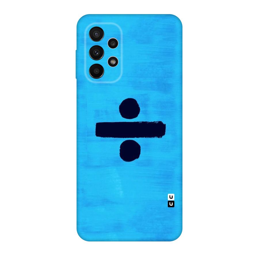 Math And Blue Original Polycarbonate Back Case for Galaxy A23