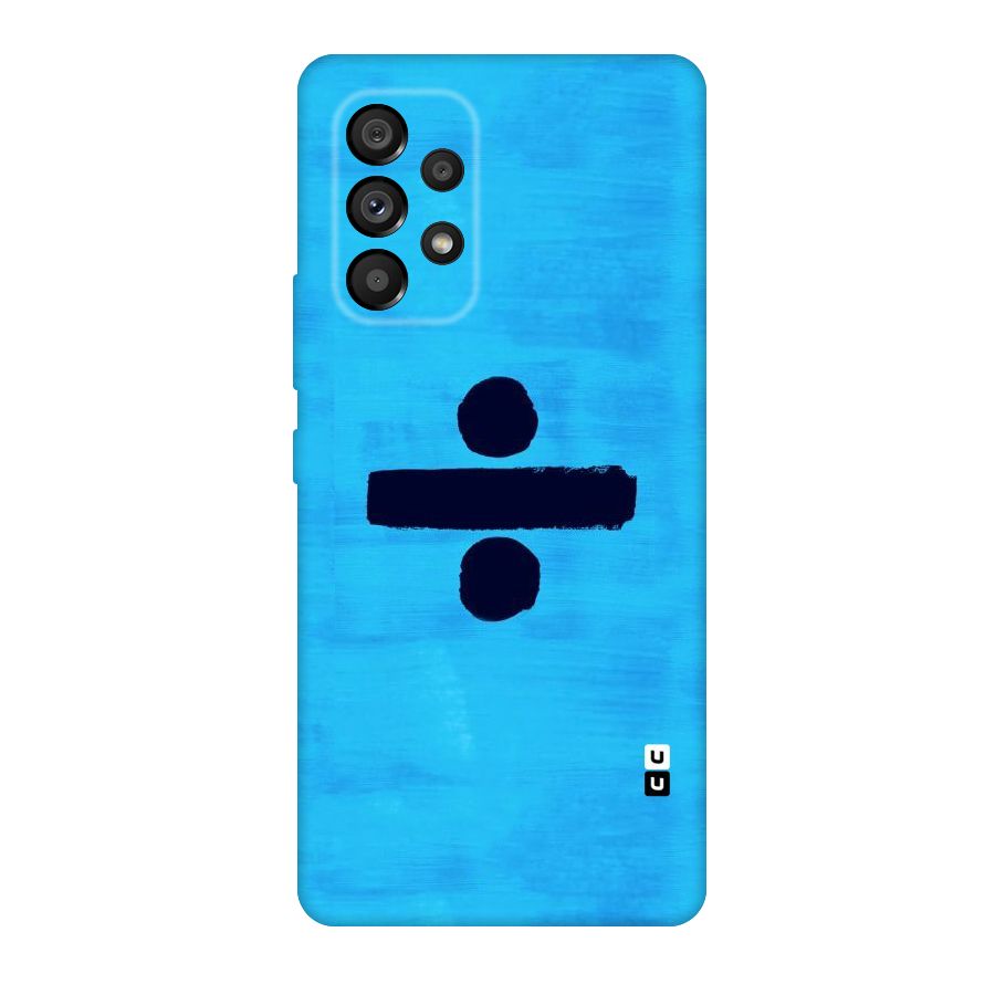 Math And Blue Original Polycarbonate Back Case for Galaxy A53 5G